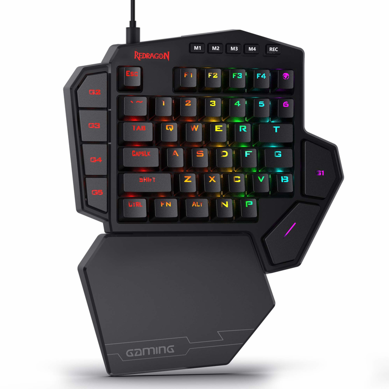 Gaming Keyboard Half - Redragon K585 DITI RGB mechanisch gamingtoetsenbord