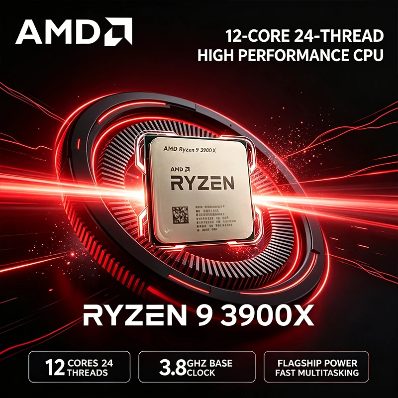 Amd Cpu Ryzen 9 - AMD Ryzen 9 3900X Processor 12-Core