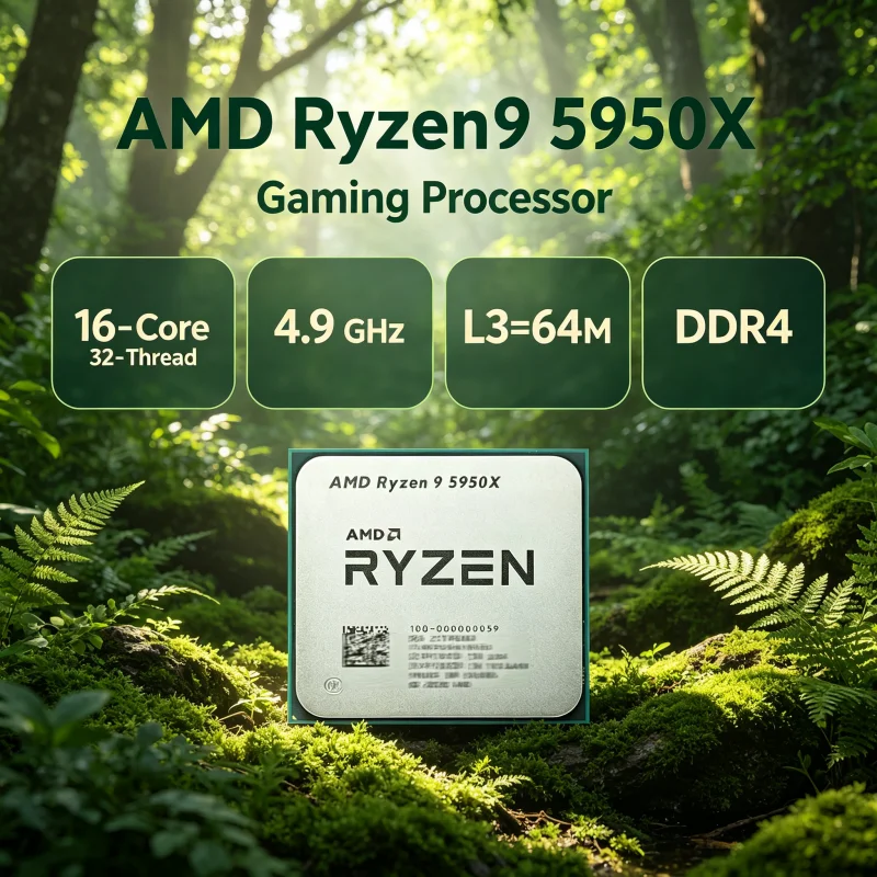 Amd Cpu Ryzen 9 - AMD Ryzen 9 5950X DDR4 Gaming