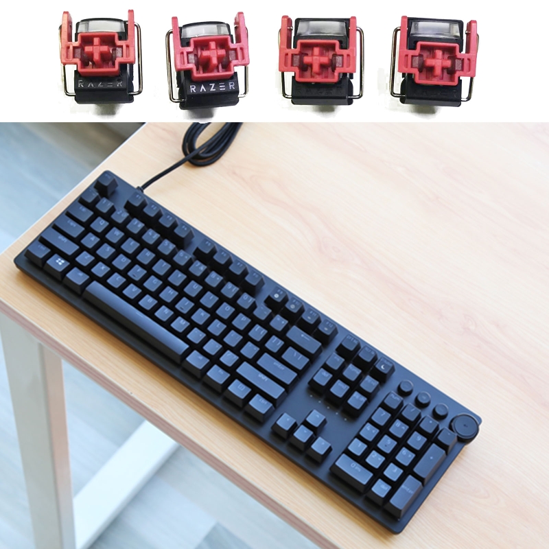 Gaming Keyboard Hot Swappable - 4 Stuks V2 Slient Liner Rode