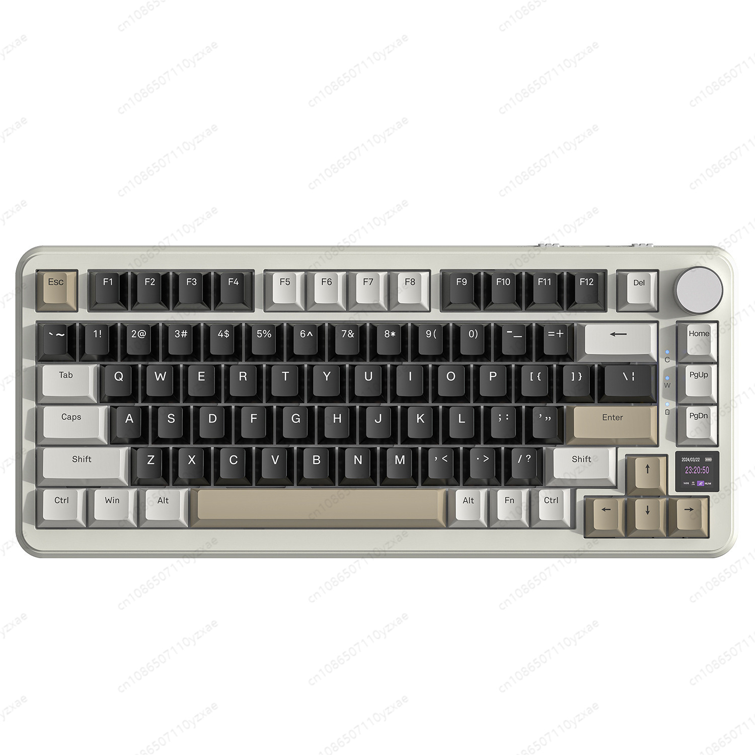 Gaming Keyboard Hot Swappable - 2024 Nieuwe AL66 Mechanisch Toetsenbord Aluminium