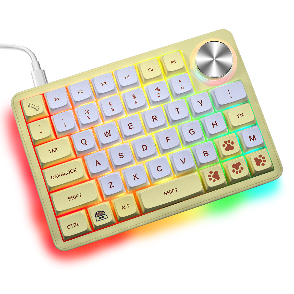 Gaming Keyboard Half - Mechanisch toetsenbord met één hand, linker