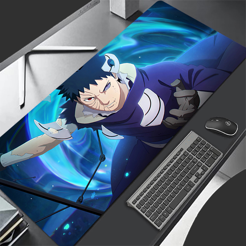 Gaming Keyboard Tactile - Muismat Anime Carpe Grote Naruto Obito