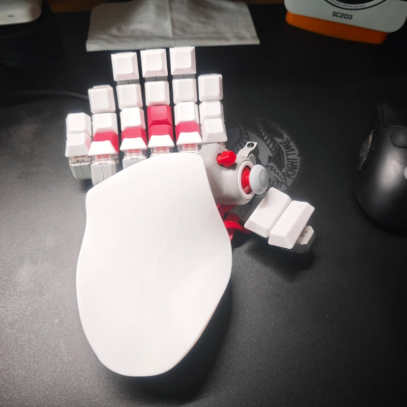 Linkshandig gamingtoetsenbord  - Gaming Keyboard Half recensie en prijs