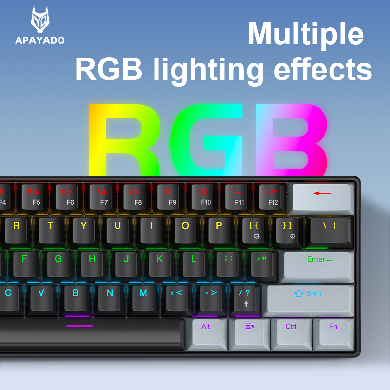 APAYADO K61 Mini mechanisch to - Gaming Keyboard Half recensie en prijs