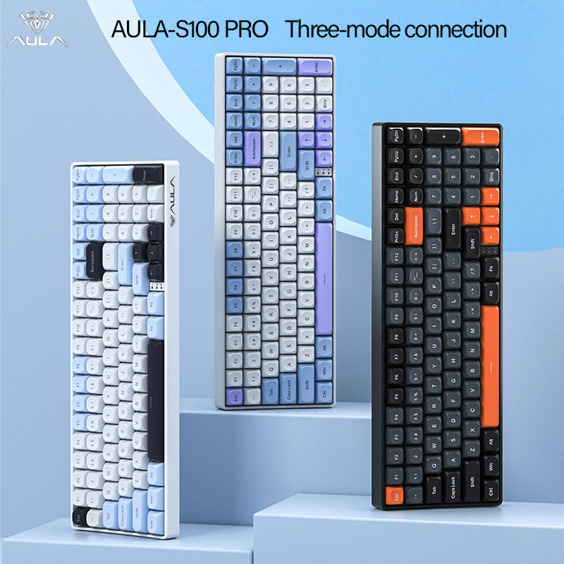 AULA S100Pro Draadloos mechani - Gaming Keyboard Hot Swappable recensie en prijs