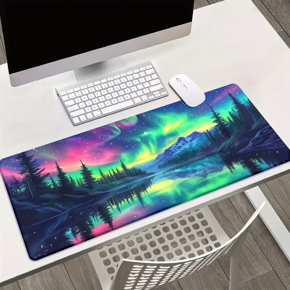 Merk Kleurrijke Wave Print Mui - Gaming Keyboard Brand recensie en prijs