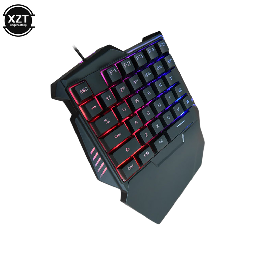 USB-toetsenbord met één hand G - Gaming Keyboard Half recensie en prijs