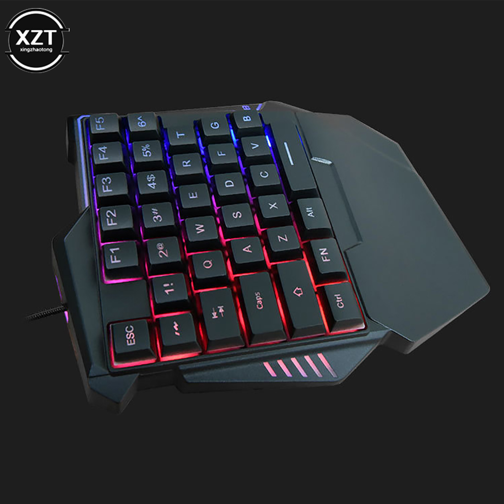 USB-toetsenbord met één hand G - Gaming Keyboard Half recensie en prijs