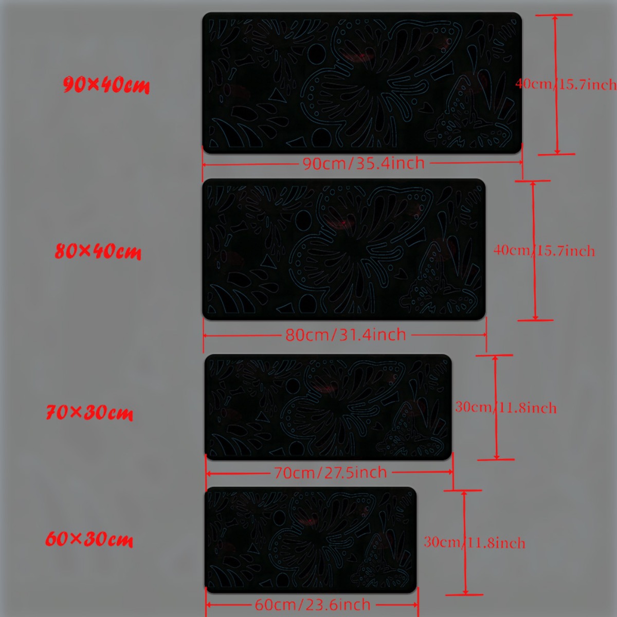 Merk Floral Black Iron Art Bur - Gaming Keyboard Brand recensie en prijs