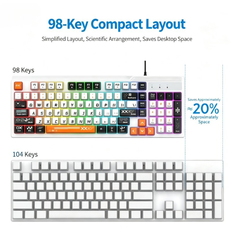K8pro 3-in-1 Gaming Combo Bedr - Gaming Keyboard And Mouse Set recensie en prijs