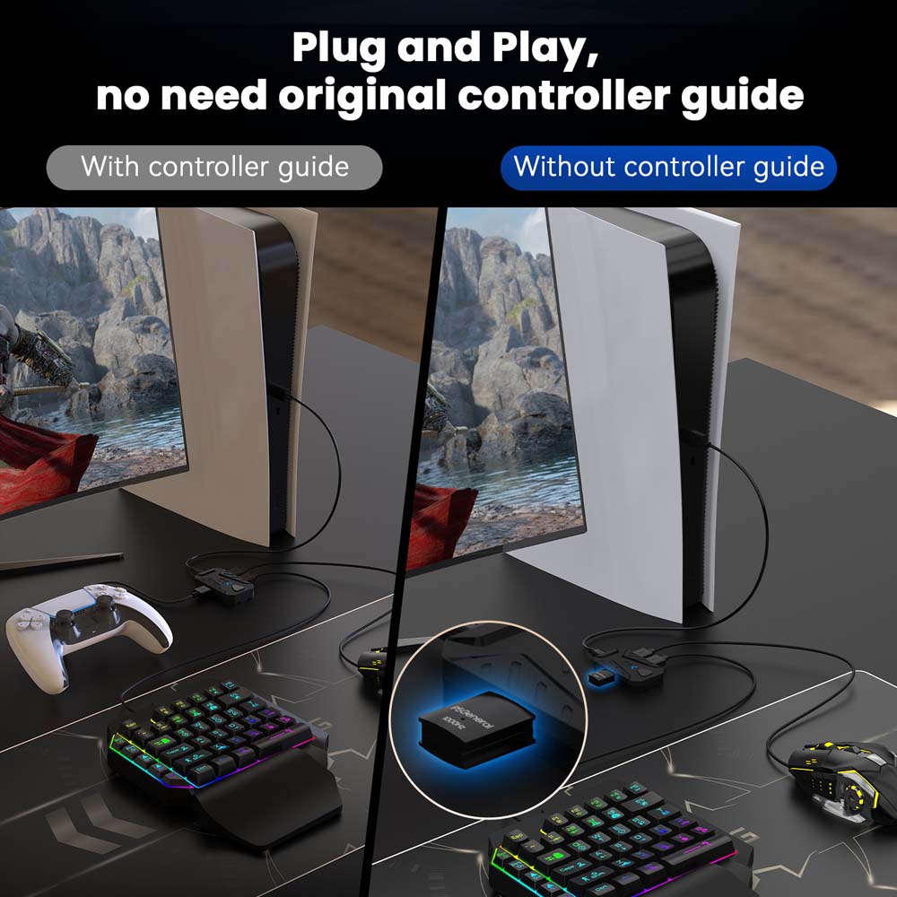 voor PS5 Gaming Toetsenbord Mu - Gaming Keyboard And Mouse Set recensie en prijs