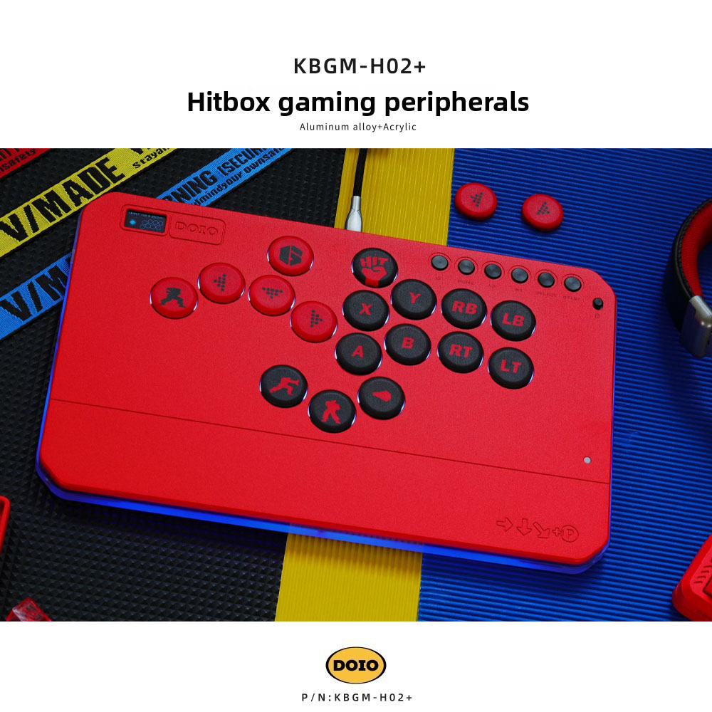 DOIO KBGM-H02+ HITBOX Mechanis - Gaming Keyboard Hot Swappable recensie en prijs