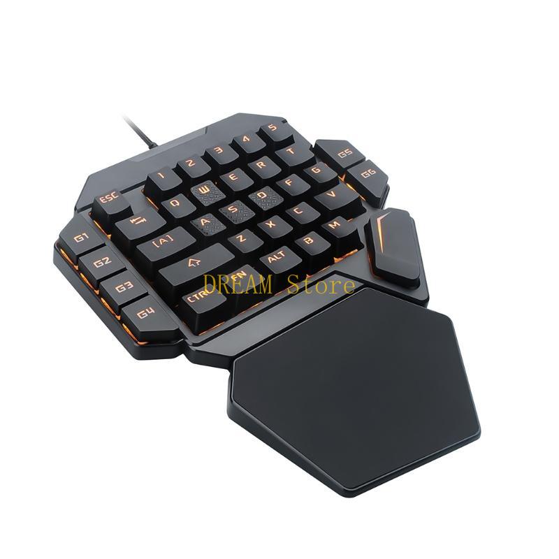 RGB-lichtgevende achtergrondve - Gaming Keyboard Half recensie en prijs