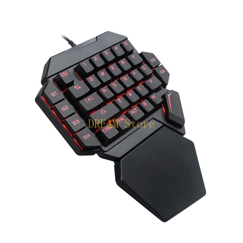 RGB-lichtgevende achtergrondve - Gaming Keyboard Half recensie en prijs