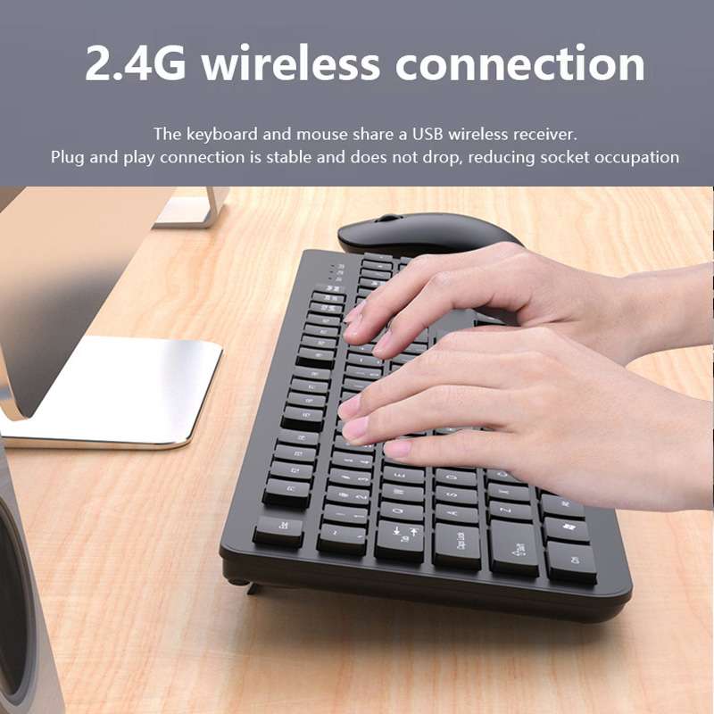 2.4G draadloze toetsenbordmuis - Gaming Keyboard And Mouse Set recensie en prijs