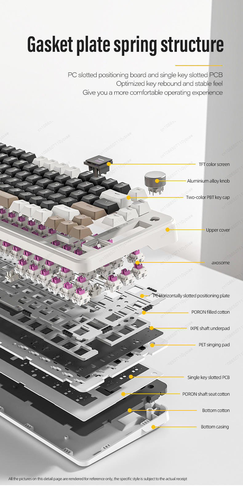 2024 Nieuwe AL66 Mechanisch To - Gaming Keyboard Hot Swappable recensie en prijs