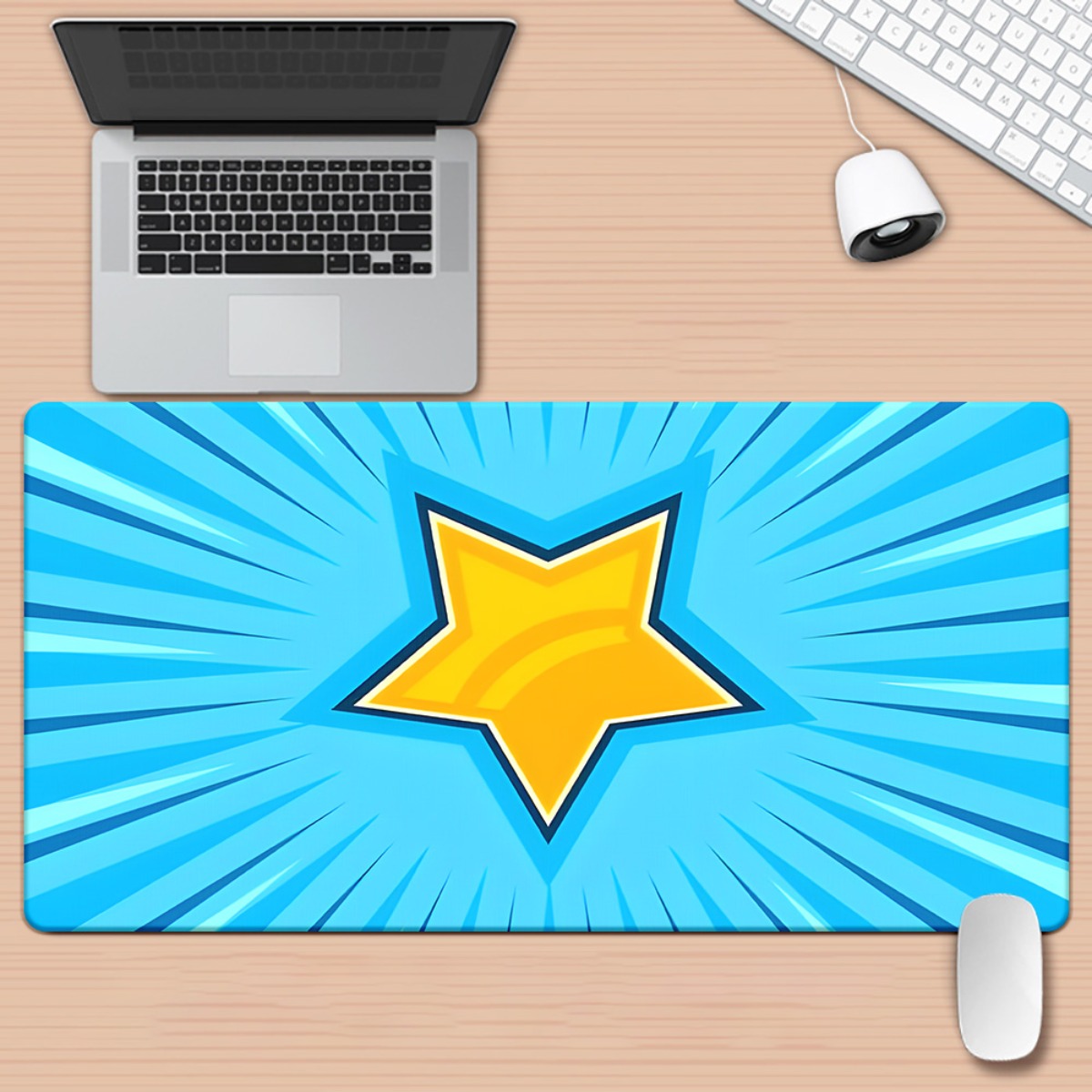 Brand Star Burst Iron Art XXL  - Gaming Keyboard Brand recensie en prijs