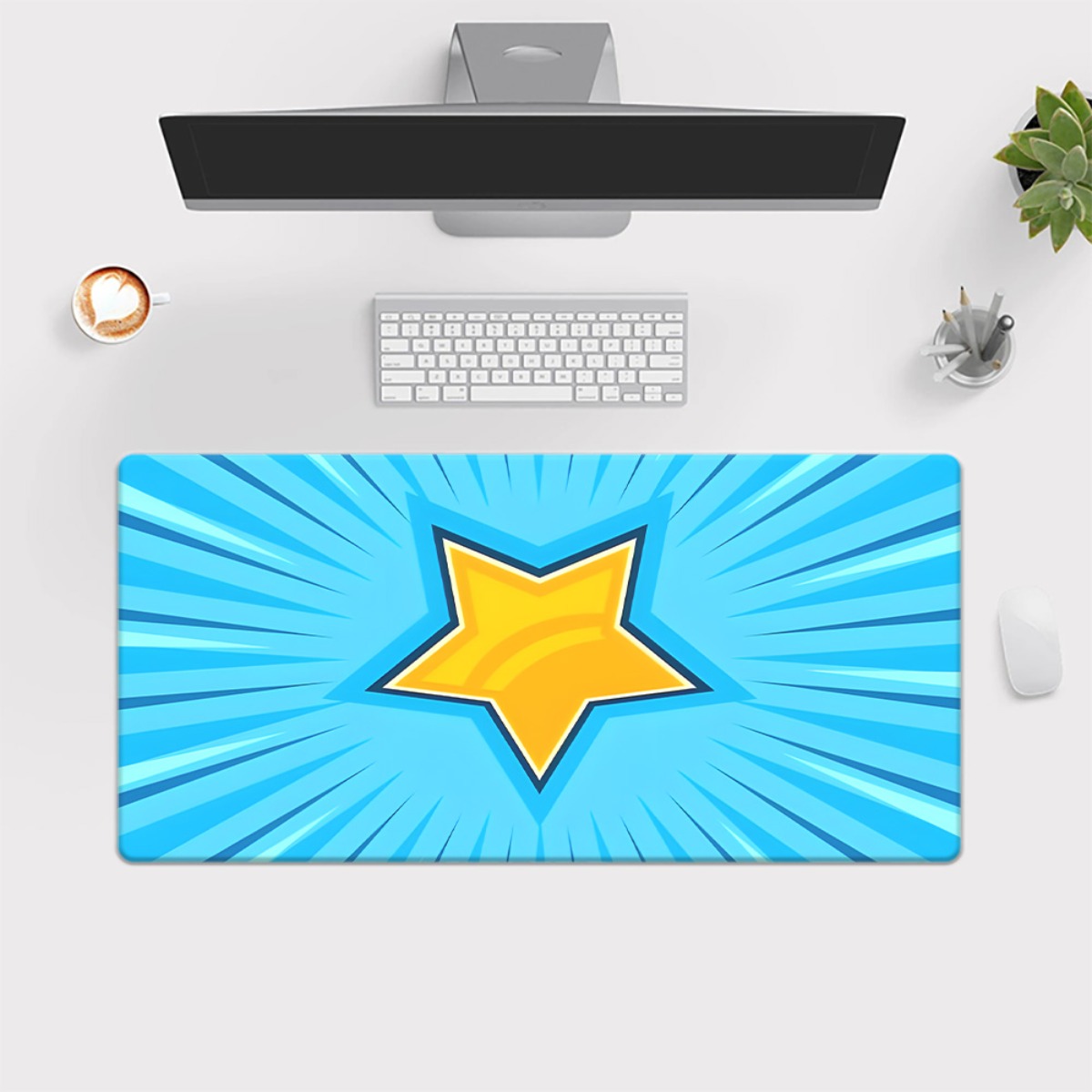 Brand Star Burst Iron Art XXL  - Gaming Keyboard Brand recensie en prijs