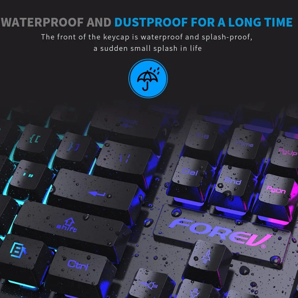 Mechanisch toetsenbord met 104 - Gaming Keyboard Half recensie en prijs