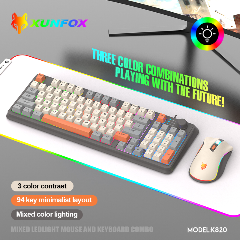 K820 USB Bedraad speltoetsenbo - Gaming Keyboard And Mouse Set recensie en prijs