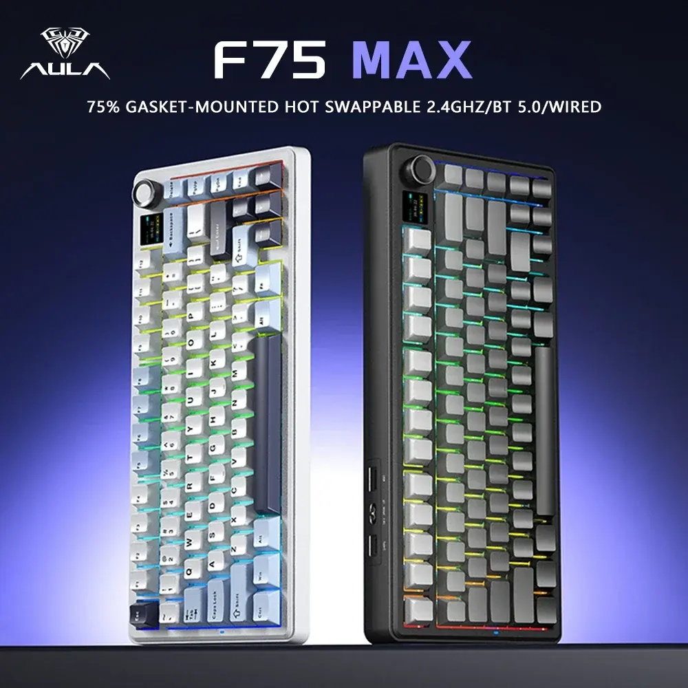 AULA F75MAX Mechanisch Gaming  - Gaming Keyboard Hot Swappable recensie en prijs