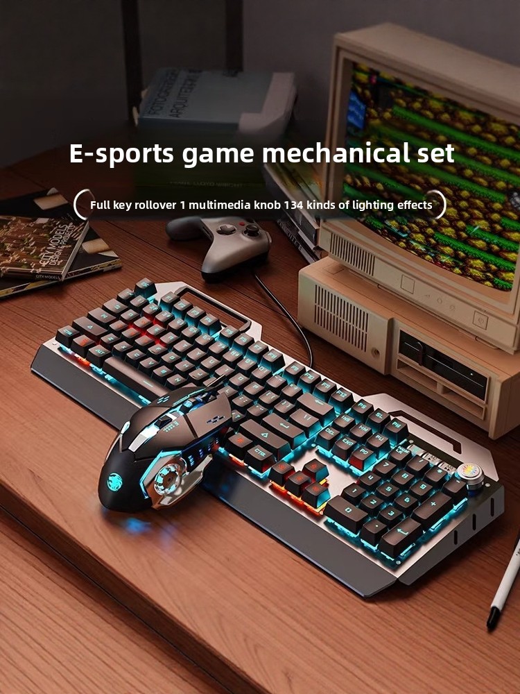 EWEADN TK900 mechanisch toetse - Gaming Keyboard And Mouse Set recensie en prijs