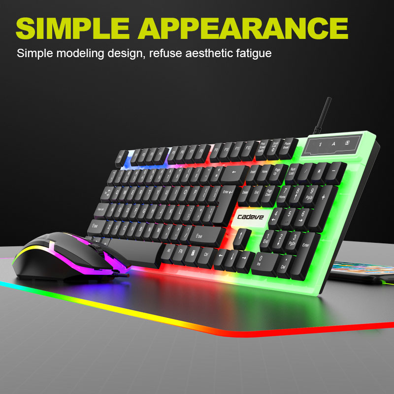 APAYADO LDK9122 Bedraad Gaming - Gaming Keyboard And Mouse Set recensie en prijs