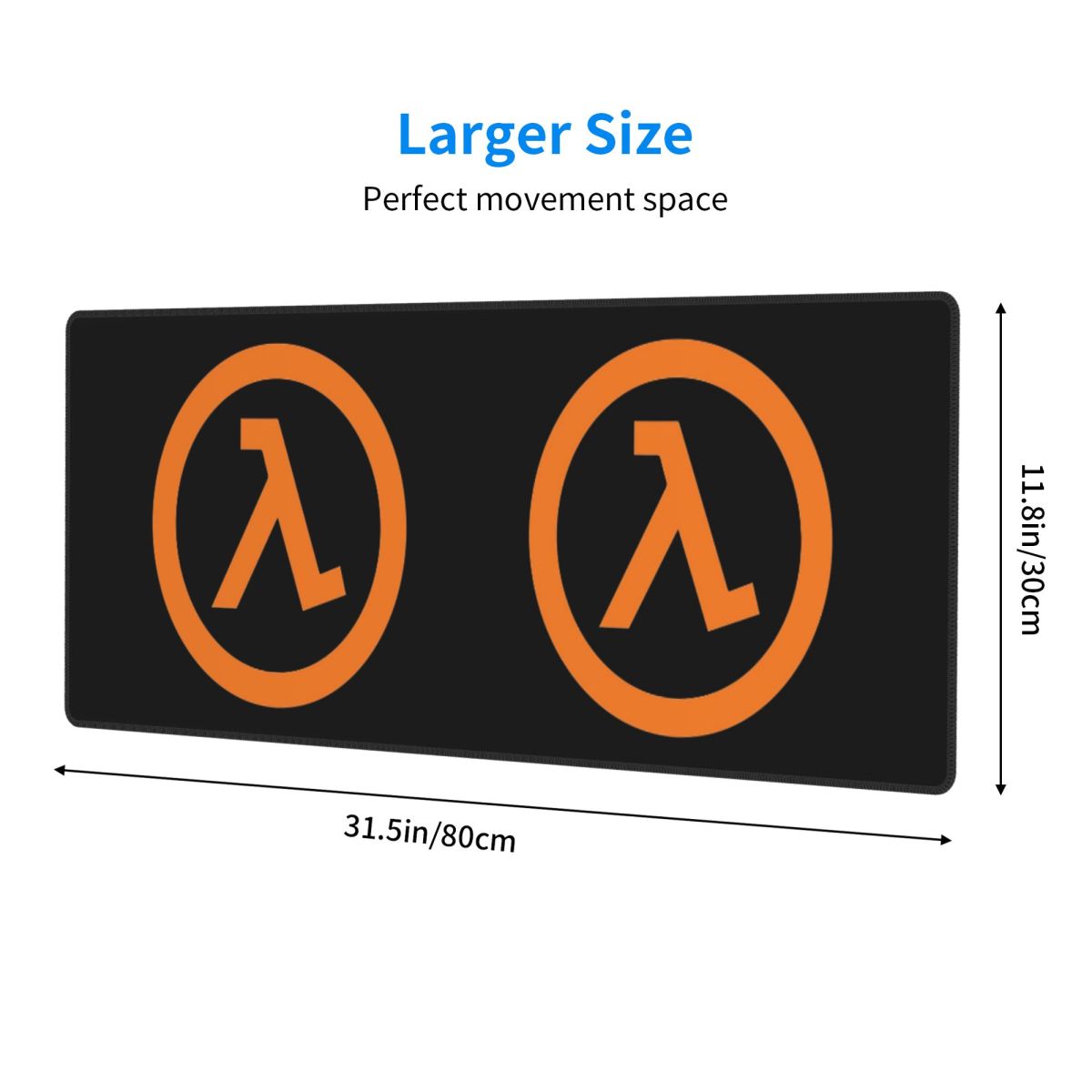 Half Life Lambda Grote Muismat - Gaming Keyboard Half recensie en prijs